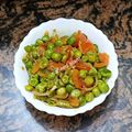Naheed Alam's cooksnap of when they made Matar ki Ghugni.