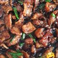El cooksnap de Eliana Saucedo Lozano cuando hizo MONGOLIAN BEEF estilo P.F. CHANG.