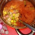 Cooksnap dari Bunda Naufal untuk resep Sup Merah Sosis dan Bakso Ayam