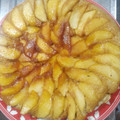 El cooksnap de Carolina Cabrera cuando hizo Tarta de manzana súper saludable.