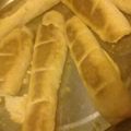 El cooksnap de Priscila Benitez cuando hizo Baguettes caseras.