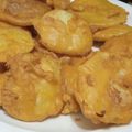Somi Ali's cooksnap of when they made Aloo k pakoray.