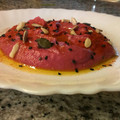 El cooksnap de anna maria cuando hizo Hummus de Remolacha.