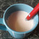 El cooksnap de Carla Sanchez cuando hizo Arroz con leche.