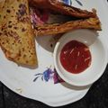 Gunjan Saxena का कुकस्नैप जब उन्होंने नमकीन कड़क पूरी (namkeen kadak poori recipe in Hindi) बनाया था।