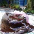 Cooksnap dari Putri Bunda Radithya untuk resep Molten Cake Kukus