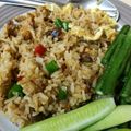 รูป Cooksnap ของ piya peipei เมื่อเขาทำ ข้าวผัดน้ำพริกปลาสลิด