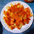 El cooksnap de Vladimir Yakubovich cuando hizo Papas arrugás con mojo picón rojo.