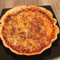El cooksnap de Alicita cuando hizo Pastel de salsa de tres tomates y quesos manchego curado y mozzarella.