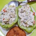 El cooksnap de ₵♡Ϛ❘Ν₳ νΕ₲α₪Ⓐ✍. Salvador. cuando hizo Chayotes rellenos de requesón con champiñones.