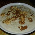 El cooksnap de Asei cuando hizo Leche con avena mañanera.