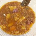 El cooksnap de Diego Carda Roca cuando hizo Lentejas sencillas con chorizo.