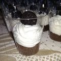El cooksnap de Ana Corbo cuando hizo Oreo shots.