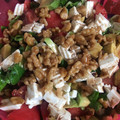 El cooksnap de astrid badia cuando hizo Ensalada de canónigos con nueces.