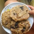 El cooksnap de Ma Emilia Barriga cuando hizo Galletas de avena y mantequilla de maní con chips de choco.