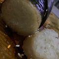 Cooksnap Deqmah anja semasa beliau membuat Lemang Cawan Air Fryer [versi bakar].