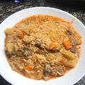El cooksnap de Lelu Szabat cuando hizo Guiso de Arroz.