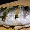 El cooksnap de Becky cuando hizo Dorada al horno con limón y cilantro.