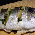 El cooksnap de Becky cuando hizo Dorada al horno con limón y cilantro.