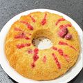 El cooksnap de Sandra Lidia Romero Acuña cuando hizo Queque de avena con pulpa de frambuesa.