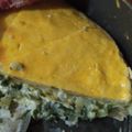El cooksnap de Aideé Melgarejo cuando hizo Tarta de acelga con cebolla.