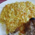 El cooksnap de Romina Mitoire cuando hizo Risotto de zapallo calabaza y un toque de cúrcuma 🍂🍁.