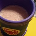 Adeya's cooksnap of when they made Strawberry Shake.