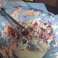 El cooksnap de Guillermo cuando hizo Ensalada Americana Coleslaw.