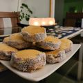 El cooksnap de Lore cuando hizo Alfajores de maicena.
