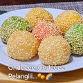 Cooksnap dari NingSaras untuk resep Onde Onde Pelangi