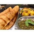 Madhu Walter का कुकस्नैप जब उन्होंने इंस्टेंट रवा मसाला डोसा (instant rava masala dosa recipe in Hindi) बनाया था।