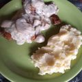 El cooksnap de Mariana Morales cuando hizo Salsa de hongos.