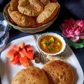 Madhvi Dwivedi का कुकस्नैप जब उन्होंने मसाला पूरी(masala poori recipe in Hindi) बनाया था।