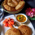 Madhvi Dwivedi का कुकस्नैप जब उन्होंने मसाला पूरी(masala poori recipe in Hindi) बनाया था।