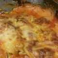 El cooksnap de isa cuando hizo Lasaña de calabacín, chorizo de pavo y queso de cabra.