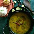 Madhumita Saha's cooksnap of when they made কাঁচা মুগের তেঁতোর ডাল(kancha mooger tentor dal recipe in Bengali).