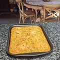 El cooksnap de Marina Rodriguez cuando hizo Pastel de queso batido con verduras.