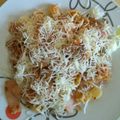 El cooksnap de KOSINERO cuando hizo Pasta con Champiñones y Pavo.