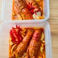 Cooksnap dari Fuji Maulita untuk resep Udang / lobster kali pedas asam manis gurih