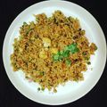 Sasmita Das का कुकस्नैप जब उन्होंने फ्राइड राइस (Fried rice recipe in Hindi) बनाया था।