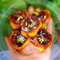 کوک اسنپ 🌟Mahta🌟 بعد از امتحان کردن شیرینی باقلوایی با شهد به 😋😍 (رول دارچینی).