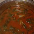 El cooksnap de kim yostim hernandez cuando hizo Acelgas con papas en chile colorado.