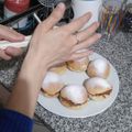 El cooksnap de Mariel Silva cuando hizo Berlinas vs bolas de fraile.