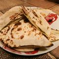 El cooksnap de Carolina Farias Arce Cacaoleo cuando hizo Quesadillas de jamón york queso y pesto.