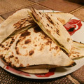 El cooksnap de Carolina Farias Arce Cacaoleo cuando hizo Quesadillas de jamón york queso y pesto.