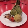 El cooksnap de Kenlly Mori cuando hizo Caldo de Gallina Peruano.