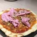 El cooksnap de Marenghi cuando hizo Pizza con Mortadela de Bolonia y Pistachos.