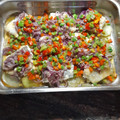 El cooksnap de edu cuando hizo Bacalao a la Portuguesa.