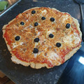 El cooksnap de Emmanuela ### cuando hizo Pizza fit de masa de avena.