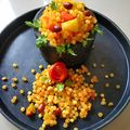 Monika Rastogi's cooksnap of when they made Colorful sabudana pulao.